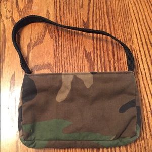 Rachel & Co camo fabric handbag